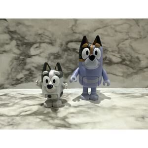 Uncle Stripe and Muffin figures